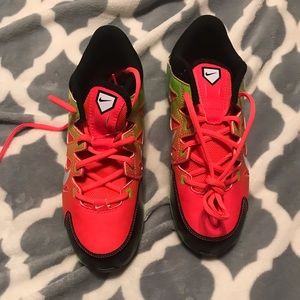 Girls Nike Hyperdiamond Softball Cleats Pk/blk/gr